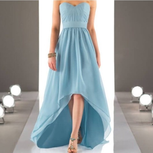 New Sorella Vita 8826 Sweetheart Ruched Bridesmaid Dress midnight mist size 10 - Picture 1 of 13